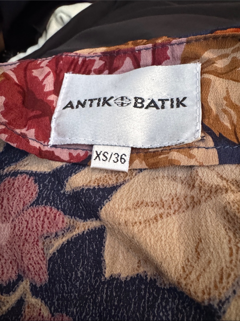 Antik Batik dress Sz Xs - Picture 3 of 4